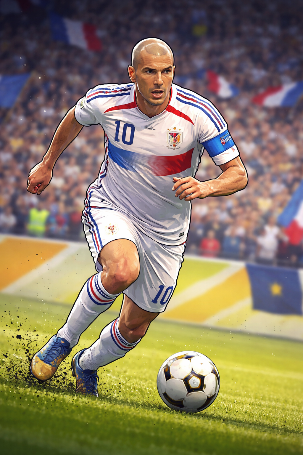 Zinedine Zidane (Imaj AI) — Mayestro a.